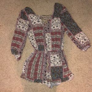 Paisley Romper